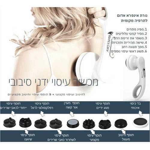 מכשיר עיסוי ידני Medics Care MC-667DC