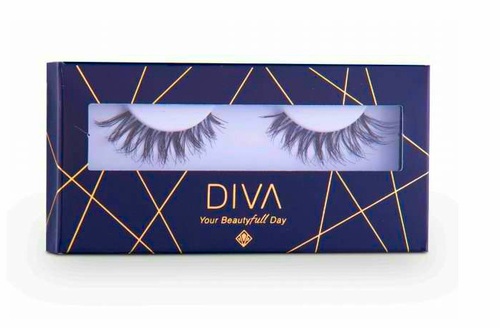 ריסים מלאכותיים דיווה DIVA משיער טבעי רב שימושי מדגם SPIDER