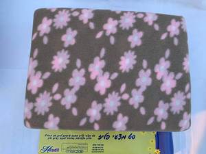 סט מצעים פליז יחיד BROWN PINK