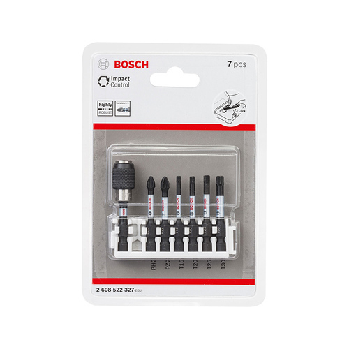 סט ביטים מקצועי 7 חלקים 2608522327 Bosch בוש