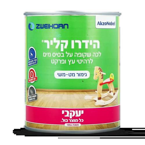 לכה שקופה על בסיס מים