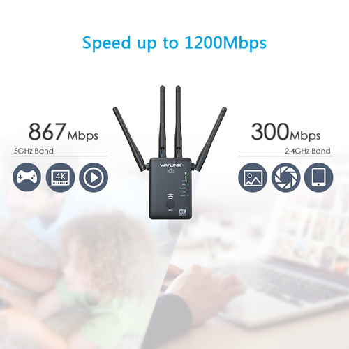 Wavlink AC1200 WN575A3 מגדיל טווח