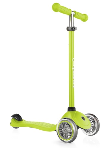 קורקינט לילדים פרימו Primo עם ידית בגובה משתנה וציפוי אנודייז - ירוק