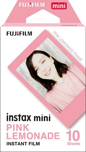 סרט צילום Fujifilm Instax Mini Pink Lemonade 10 תמונות