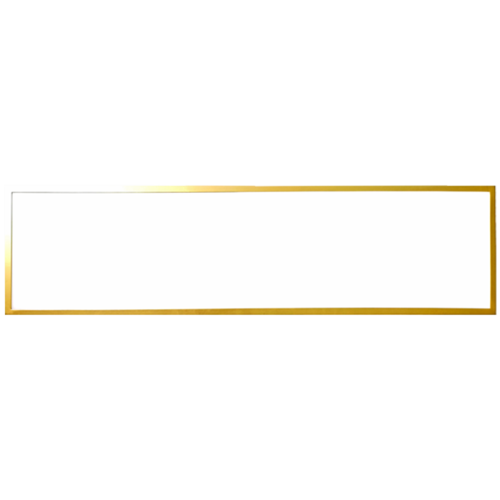 צמוד תקרה דגם ספייס מלבני Tri-Color
