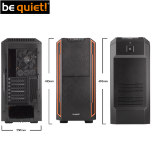 מארז be quiet! Silent Base 600 Window Orange