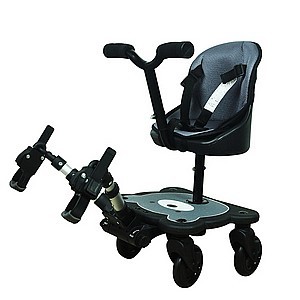 טרמפיסט עם מושב מרופד לעגלה ו 4 גלגלים COZY4 בייבי סייף