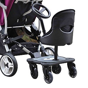 טרמפיסט עם מושב מרופד לעגלה ו 4 גלגלים COZY4 בייבי סייף