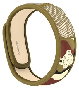 צמיד וזוג טבליות הגנה טבעיות מפני יתושים לנוער ומבוגרים Parakito - ספארי