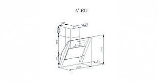 קולט אדים דגם: MIRROR lyvent