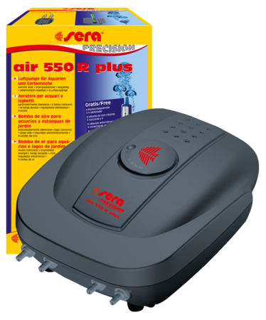 משאבת אוויר AIR 550 R PLUS לאקווריום
