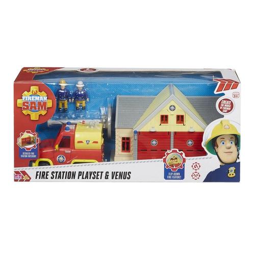 ערכת משחק תחנת כיבוי, רכב הצלה ונוס ו-2 דמויות 