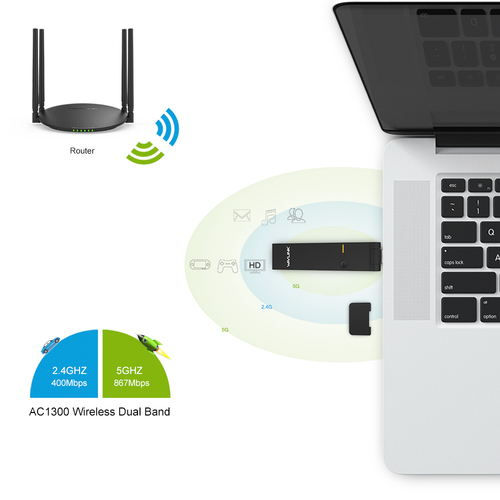 Wavlink WL-WN688U3D 1300Mbps