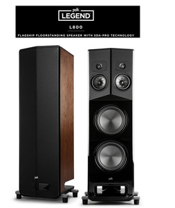 זוג רמקולים רצפתיים מבית POLK AUDIO דגם L800 LEGEND