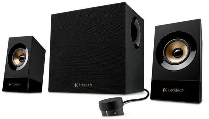 רמקולים איכותיים למחשב Logitech Z533 Multimedia 2.1 Speakers Black