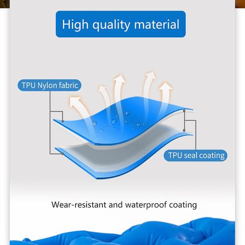 מזרון מתנפח מעצמו לתרמילאים עם משאבה וכרית Camping Air Mattress Ultralight NATUREHIKE