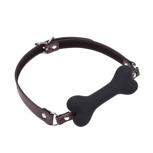 מחסום פה גאג עצם Bone Gag Ball Silicone 