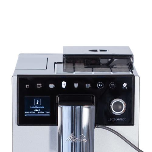 Latte Select Fully Automatic Coffee Machine Silver
