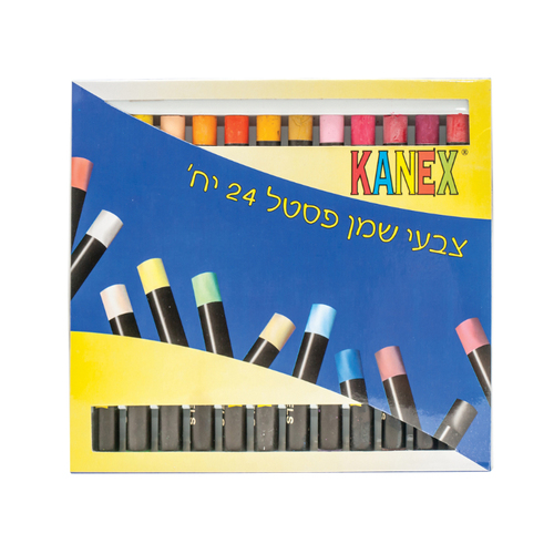 צבעי פסטל פנדה 24 יח