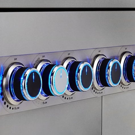 גריל גז משולב פחמים GS- Gourmet 6B +כירה