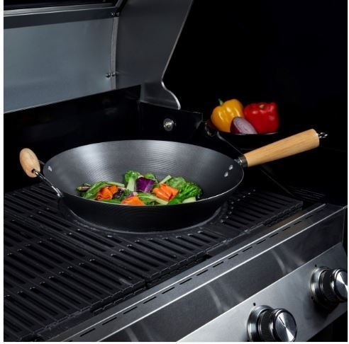 גריל גז משולב פחמים GS- Gourmet 6B +כירה