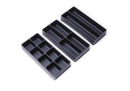 סט 3 מגשים פלסטי לעגלת כלים 1093764