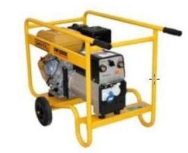 רתכת גנרטור ריתוך GW-DC זרם ישר 200A מנוע בנזין רובין התנעה ידנית