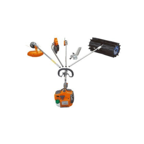 מנוע קומבי + אביזר חרמש + מגזמת גובה מתכוונת של HUSQVARNA 525LK