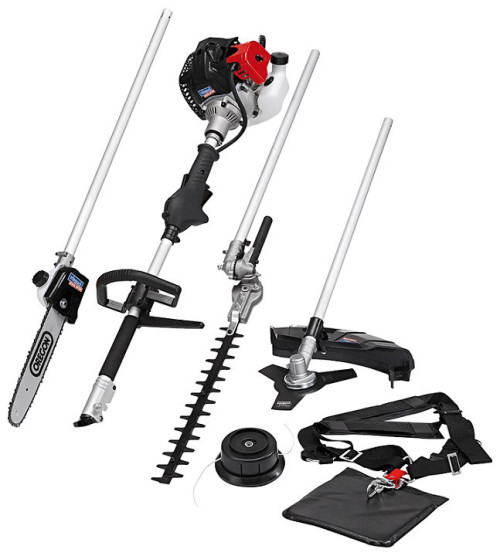 סט קומבי בנזין 4 כלים מנוע 2 פעימות scheppach