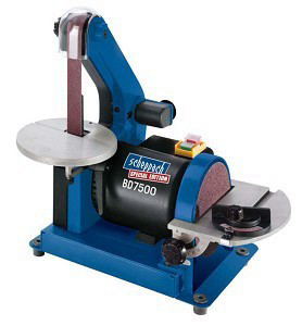 מלטשת שולחן מקצועית וסרט ליטוש BD75