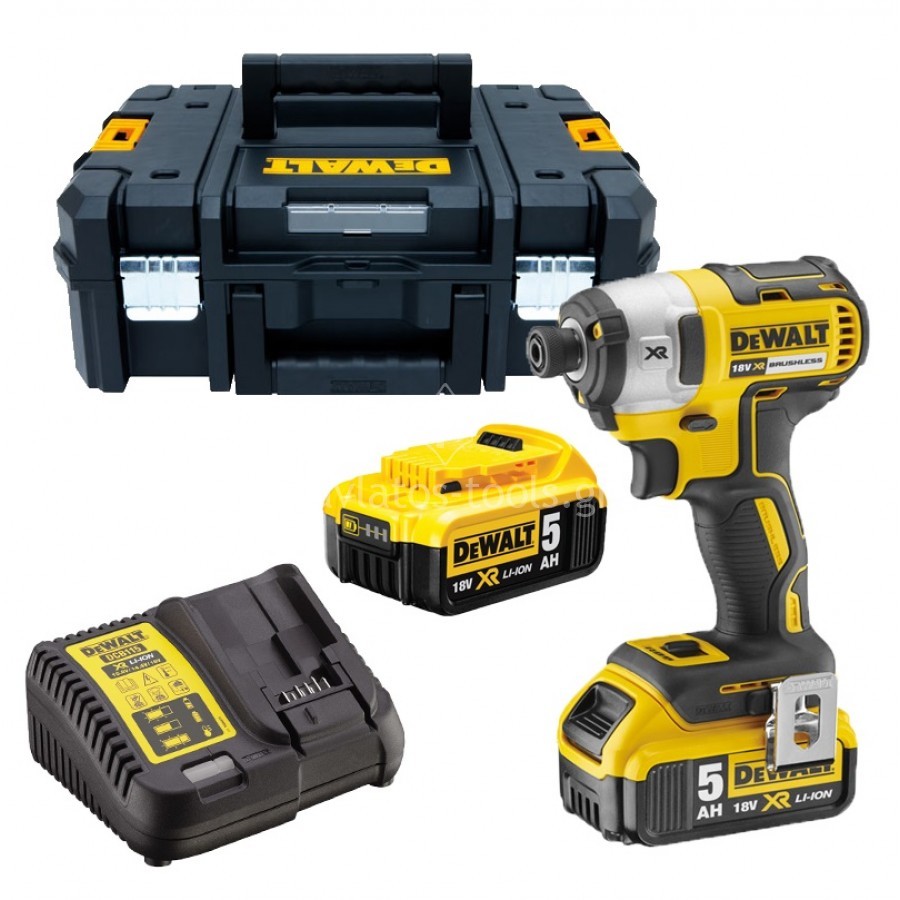 מברגת אימפקט ללא פחמים DEWALT DCF887P2