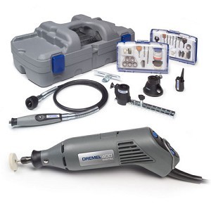 דרמל דיגיטלי-צג Lcd ציר גמיש+80 אביזרים DREMEL