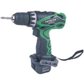 מקדחה/מברגה 10 מ"מ 9.6V + פנס HITACHI