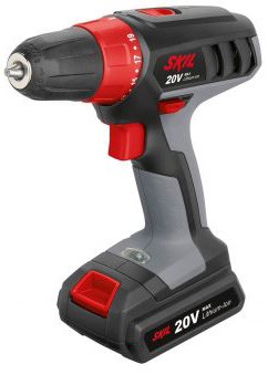 מברגה/מקדחה 20V + סוללה 1.5AH SKIL