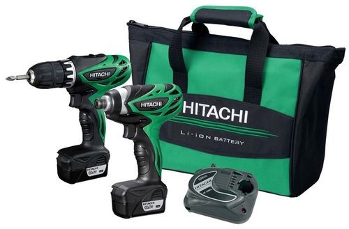 סט מברגה + אימפקט 12V HITACHI