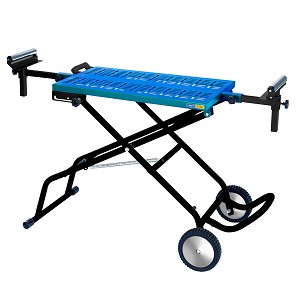 שולחן עבודה מתקפל + גלגלים