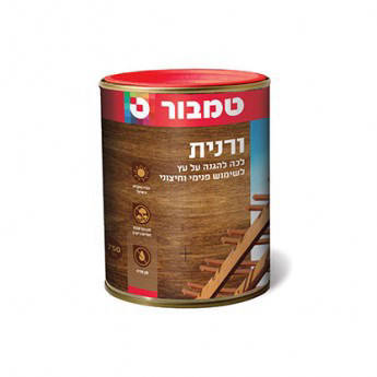 ורנית לעץ 750 מ