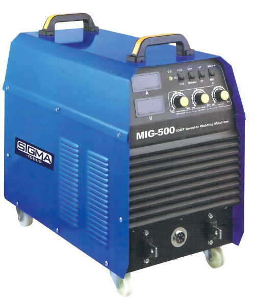 מכונת ריתוך CO-2 משולבת צג דיגיטלי תלת פזי 380V 500A אמפר