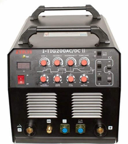 רתכת לריתוך TIG אלומיניום ונירוסטה ZIKA I-TIG 200 AC/DC