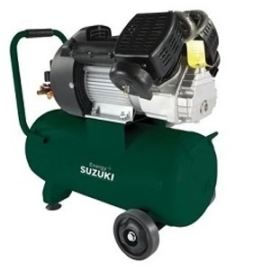 מדחס קומפרסור 2 ראשים 25 ליטר SUZUKI SECM25-2 3Hp