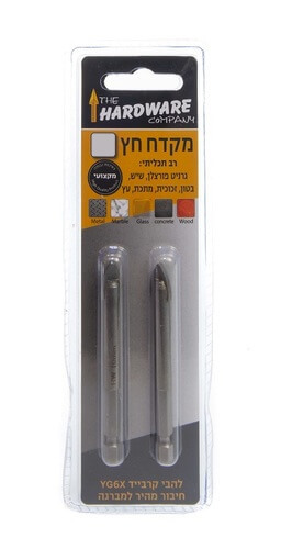  זוג מקדחי חץ רב תכליתי - 10 מ