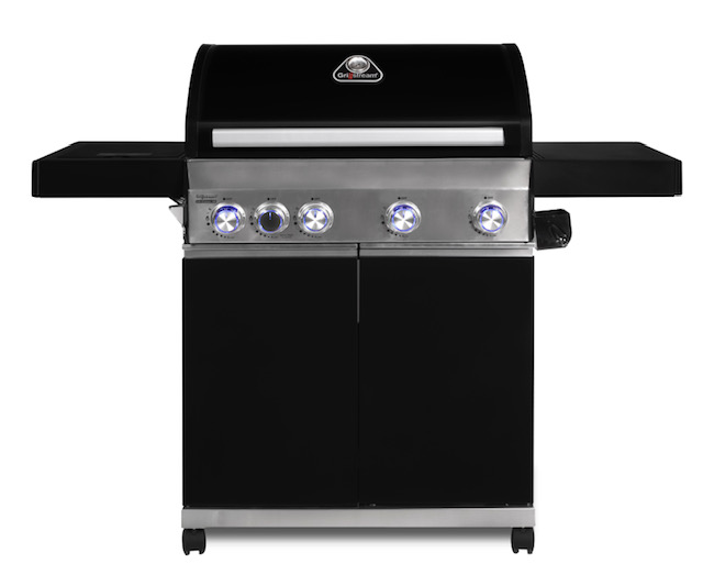 גריל גז משולב פחמים GS- Classic 4B +כירה צבע שחור