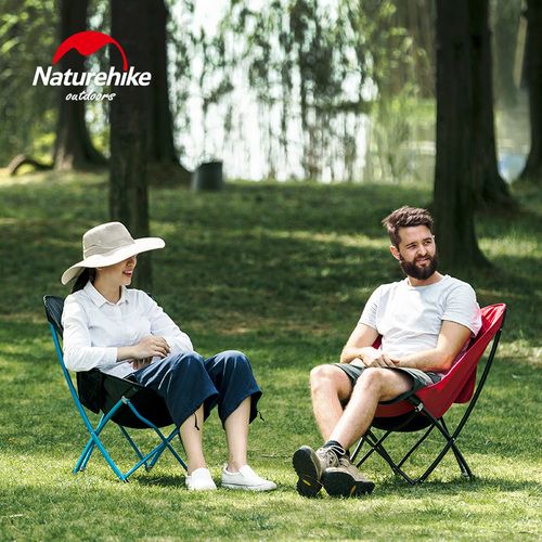 כסא מתקפל אלומניום קל משקל לקמפינג ולים NATUREHIKE FOLDING CHAIR