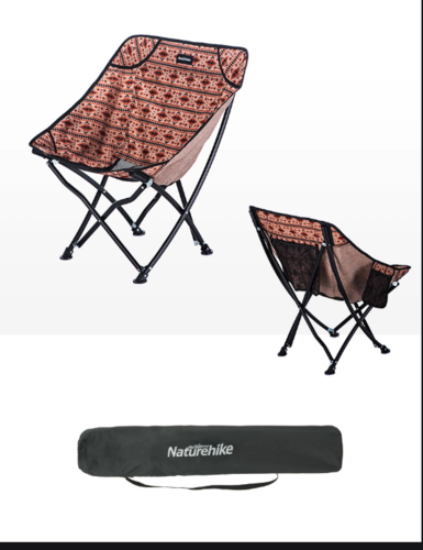 כסא מתקפל אלומניום קל משקל לקמפינג ולים NATUREHIKE FOLDING CHAIR