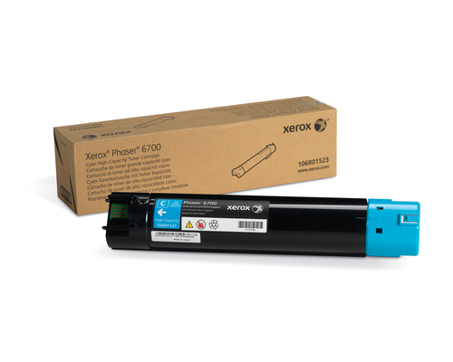  טונר 106R01523 Xerox זירוקס כחול מקורי  גדול מדפסת 6700