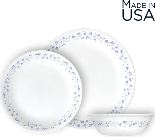 סט 18 חלקים קורנינג לילך בלאש | Corning Ware Lilac Blush