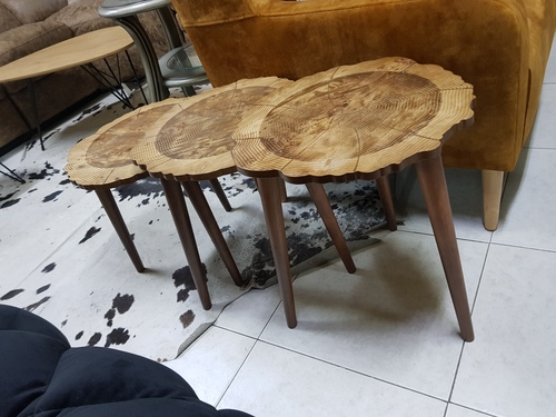 סט שרפרפים בעיצוב עץ מודרני 