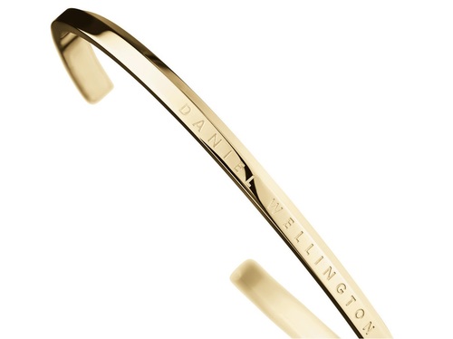 Daniel Wellington DW00400074 צמיד זהב צהוב קוטר 18 ס
