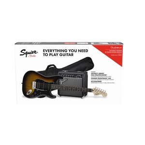 גיטרה חשמלית Squier Fender Affinity Strat HSS Electric Guitar Pack + Fender Frontman 15