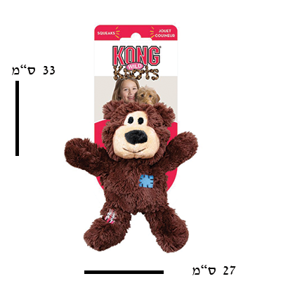 קונג נוטס בובת דב פרא אקסטרה לארג' Wild Knots Bears